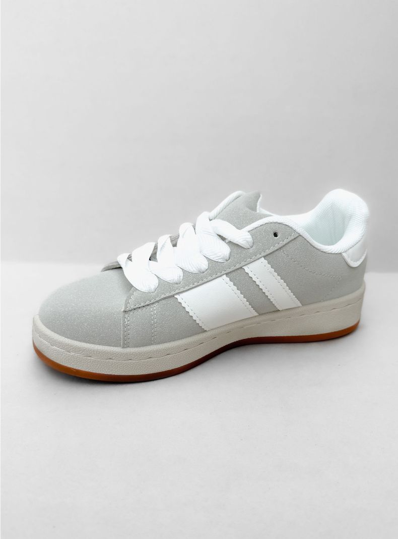 ZAPATILLA MUJER BADIA GRIS BELLA MODA-3