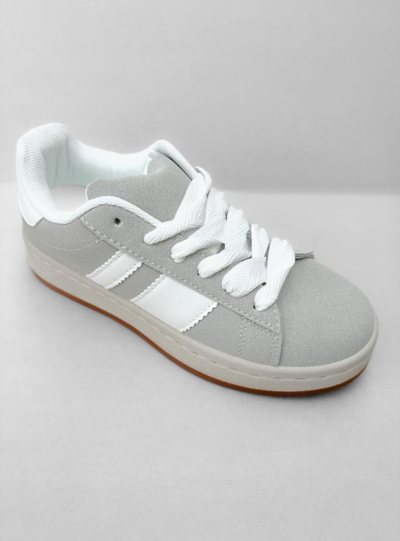 ZAPATILLA MUJER BADIA GRIS BELLA MODA-4