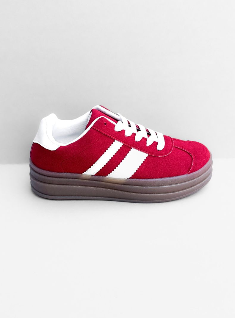 ZAPATILLA MUJER BECCA ROJO BELLA MODA-0