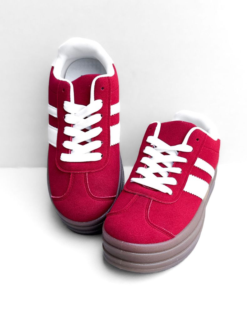 ZAPATILLA MUJER BECCA ROJO BELLA MODA-6