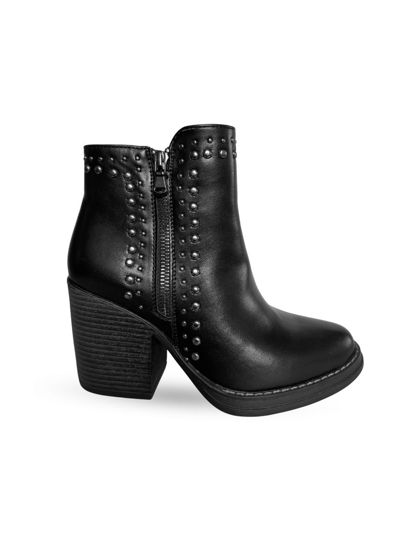 BOTÍN MUJER MAYA NEGRO BELLA MODA