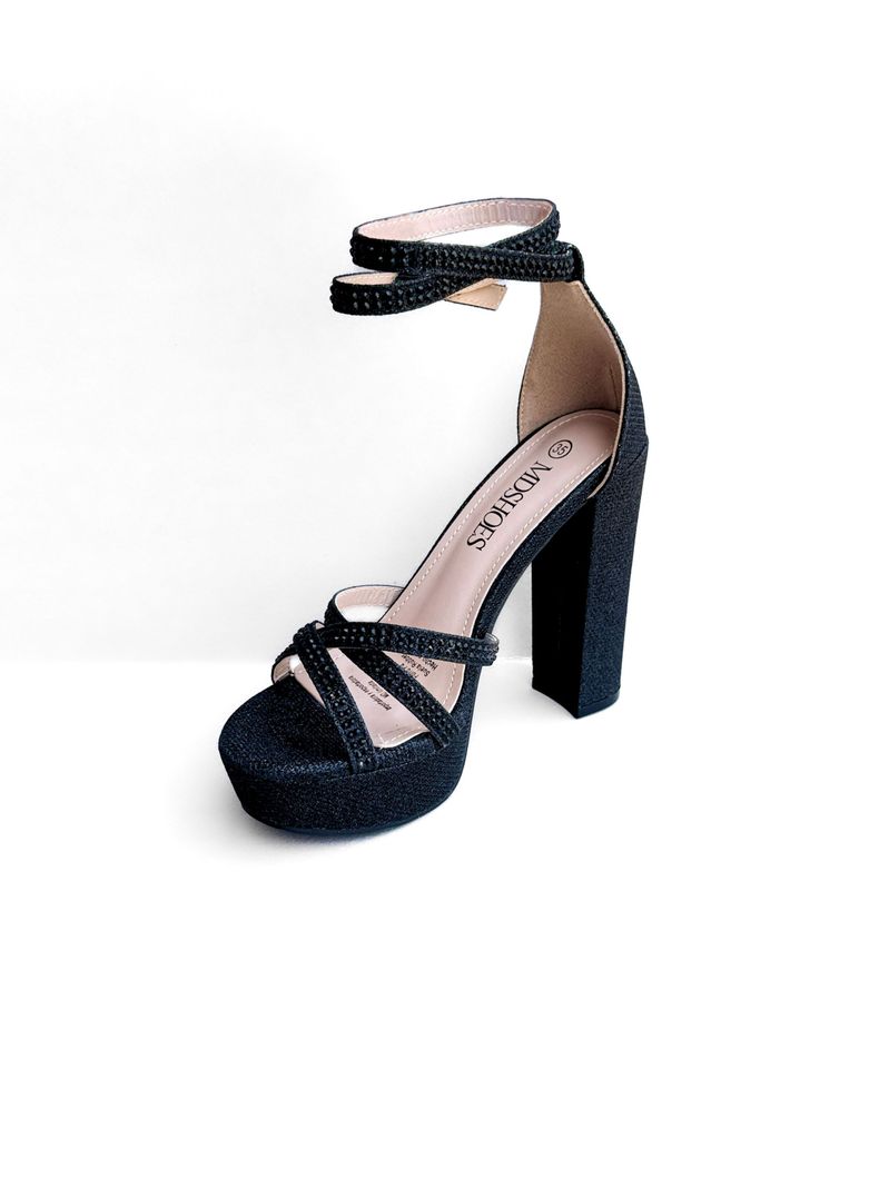 SANDALIA MUJER DAKOTA NEGRO BELLA MODA-3