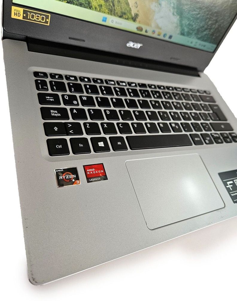 NOTEBOOK ACER ASPIRE 3 A314 AMD RYZEN 3-8GB RAM/250GB SSD