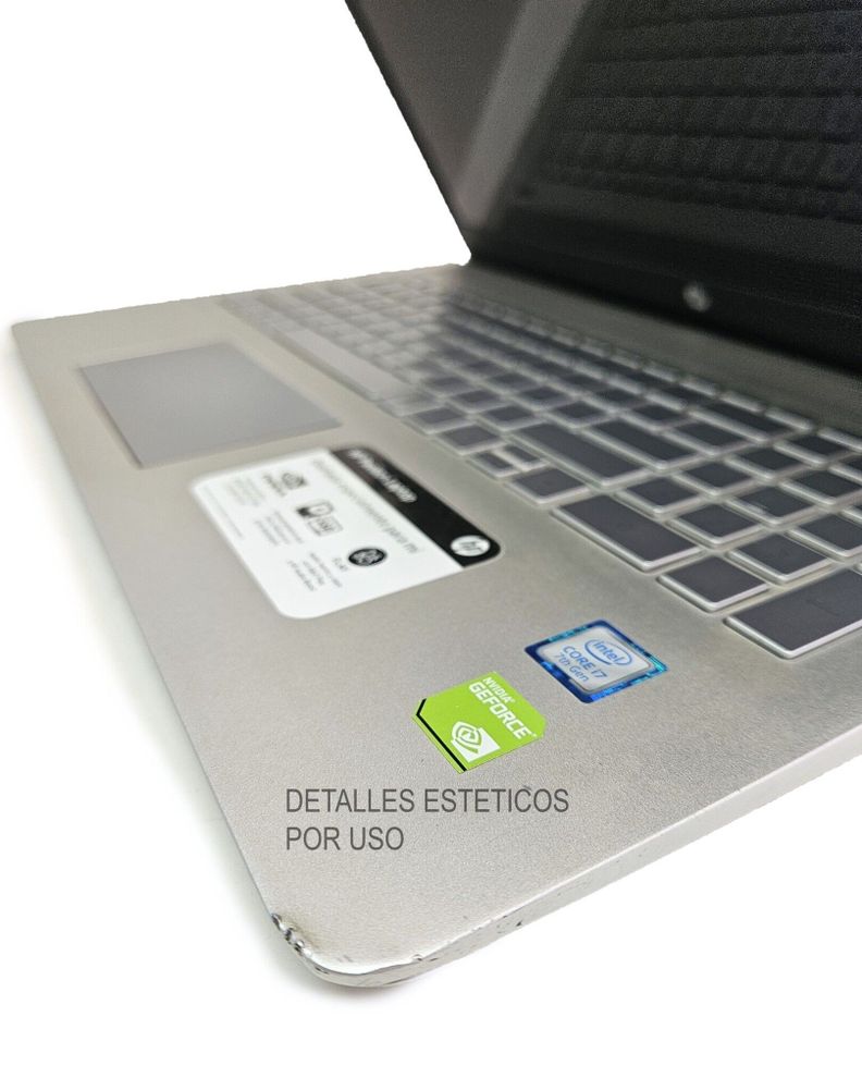 NOTEBOOK HP PAVILION 15/ I7-7MA- 8GB RAM/480GB+ 128GB SSD GRAFICA