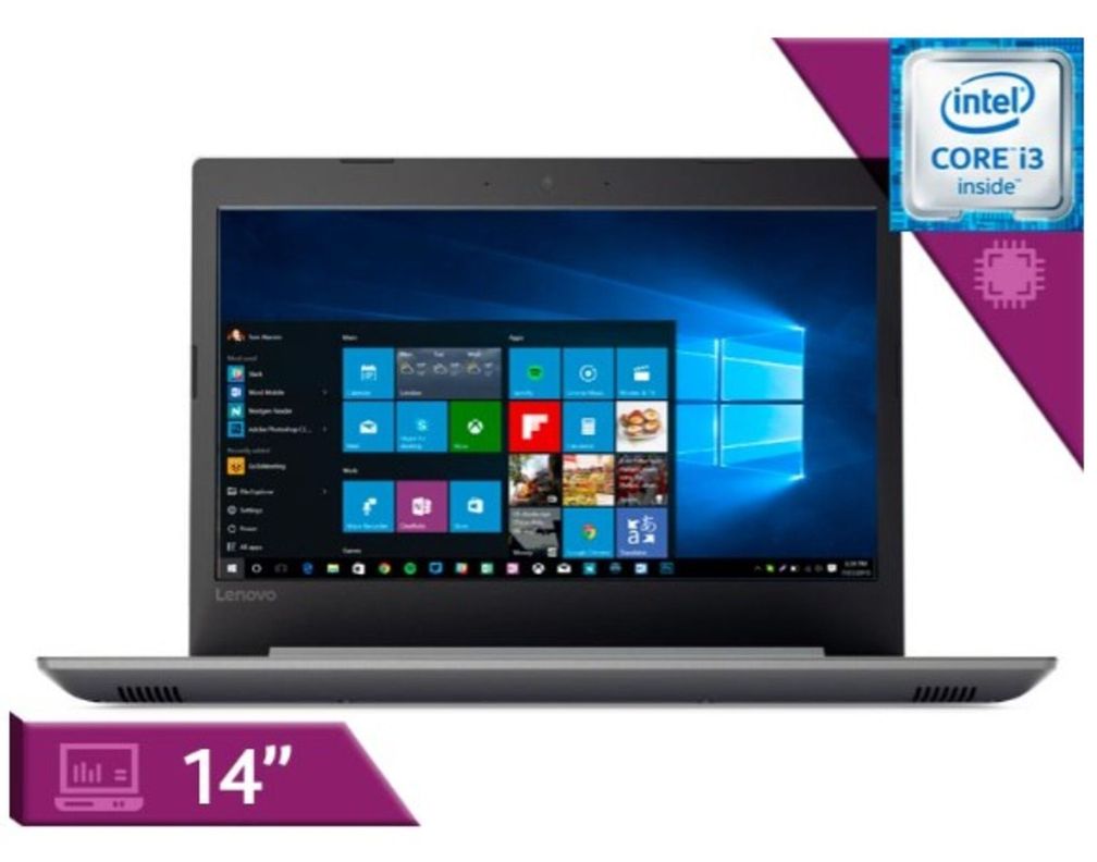 NOTEBOOK LENOVO IDEAPAD 320-14ISK INTEL I3-6TA 8GB RAM/ 500GB HDD - Main Image