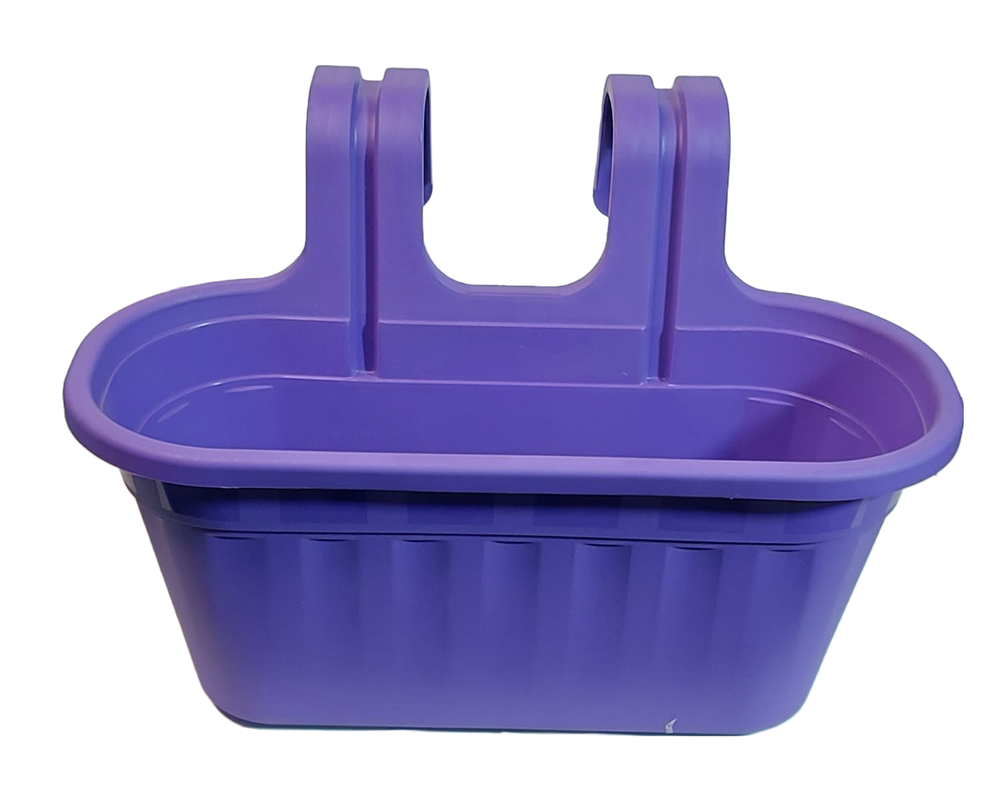 Pack 10 Macetero Colgante Balcón 40 Cm-0