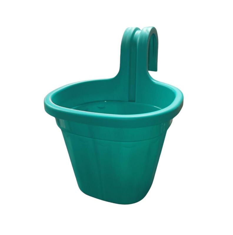 pack x 5 macetero balcón simple 21 cm-0