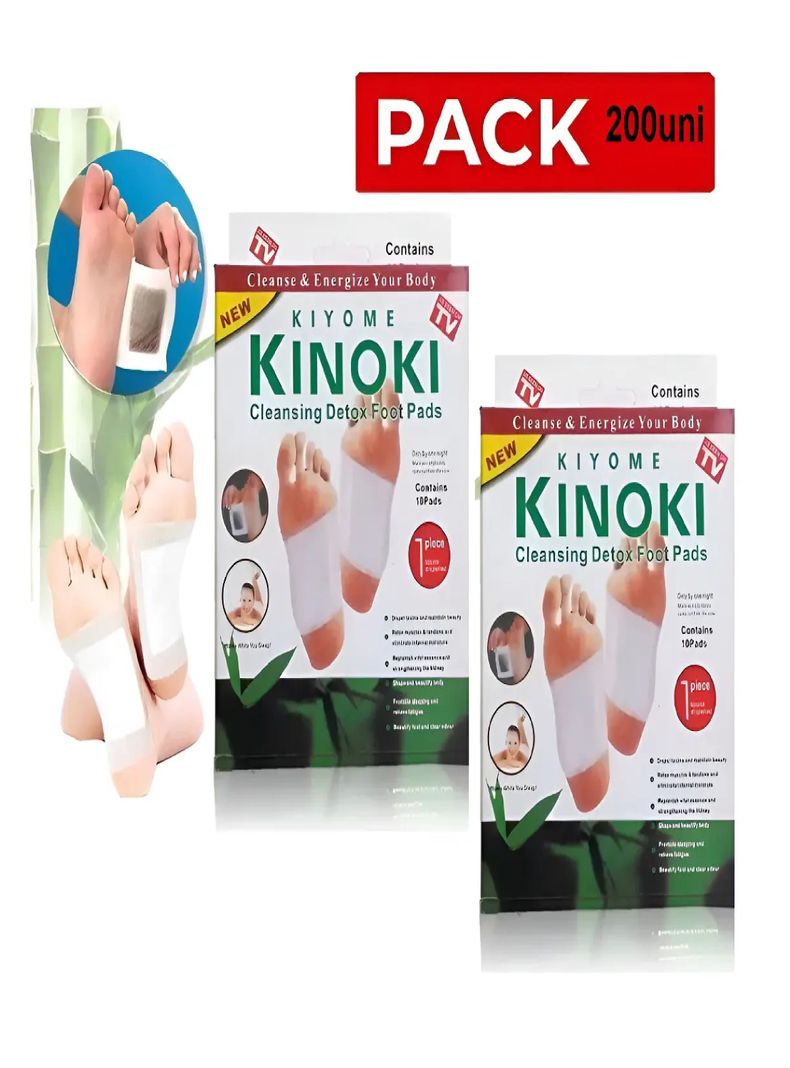 Parches Detox Kinoki Desintoxicantes Para Pies Cuidado 20uni