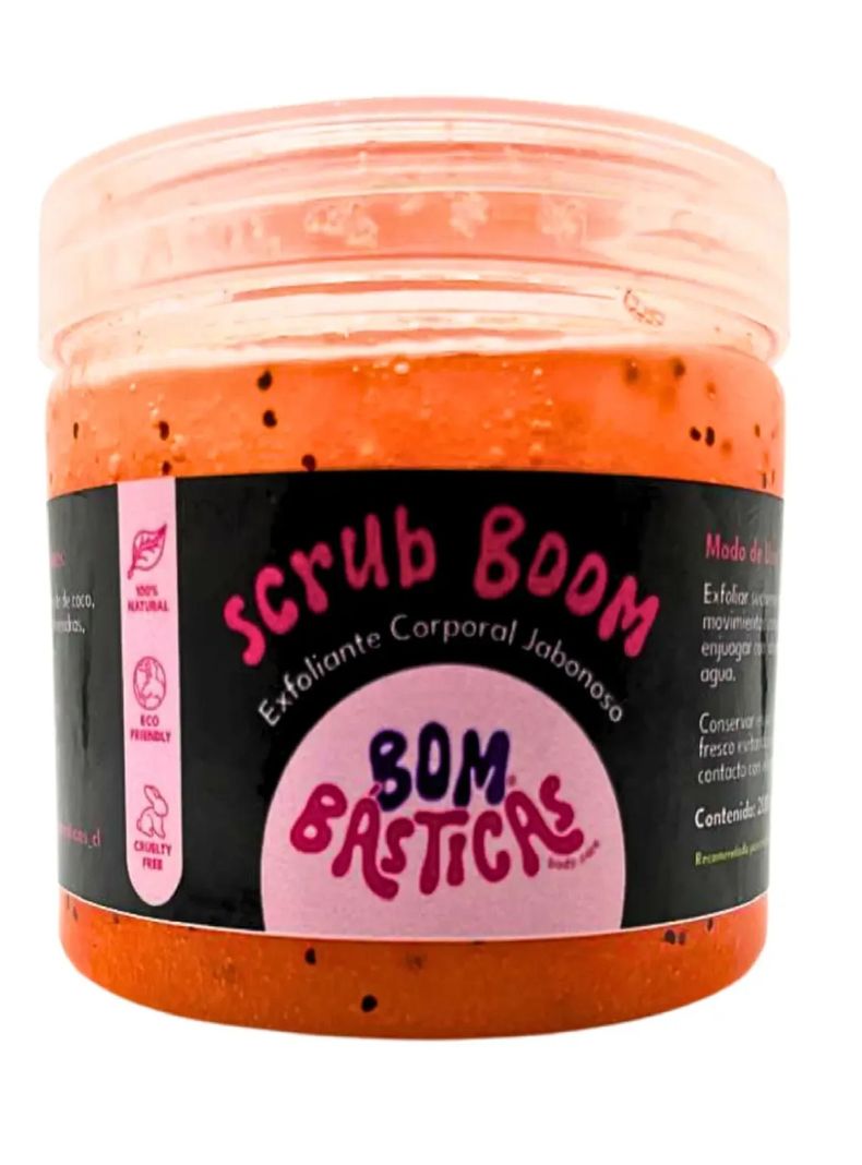 Exfoliante Corporal Jabonoso Organico Bombasticas 200g Citrus
