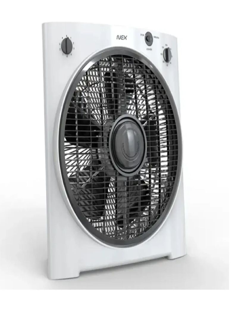 Ventilador Nex Box 12 Pulgadas 35w Blanco Silencioso