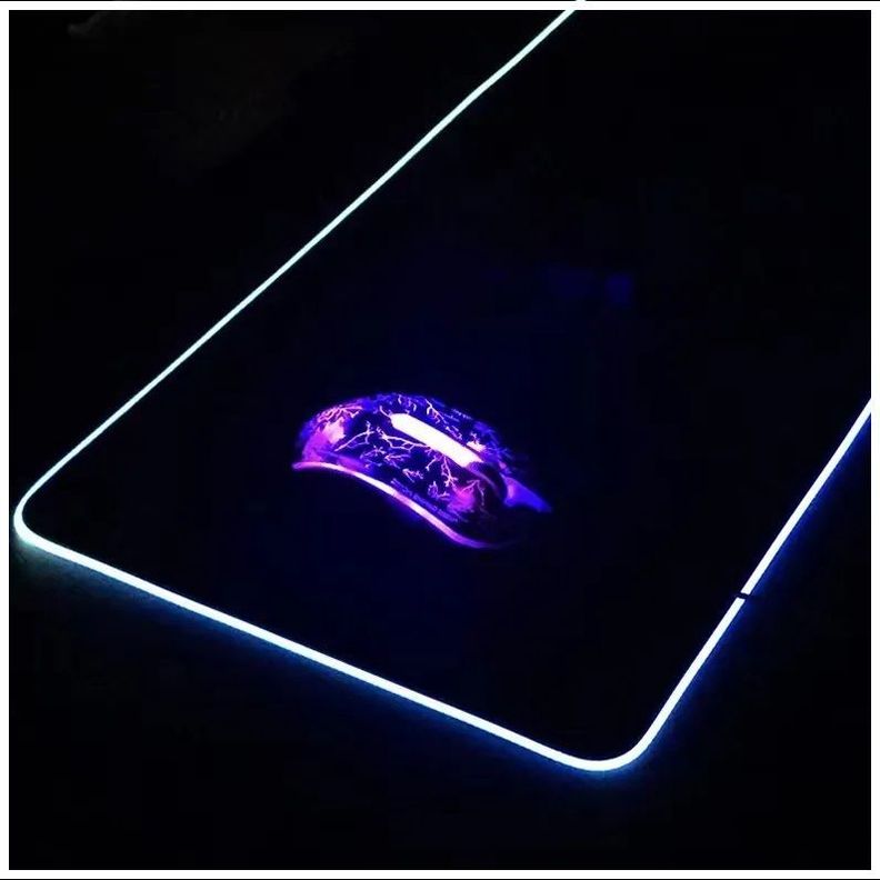 Mousepad Gamer Led RGB USB 80X30cm Negra-7