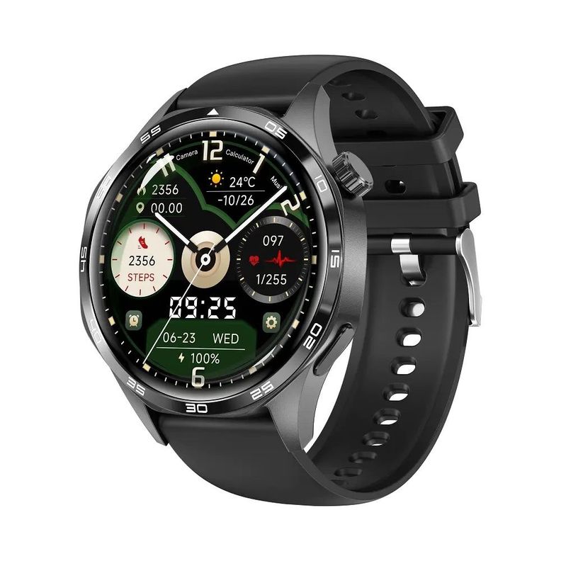 Smartwatch GT5 PRO Llamadas Bluetooth 5 Monitoreo Salud 300 mAh IP67-0