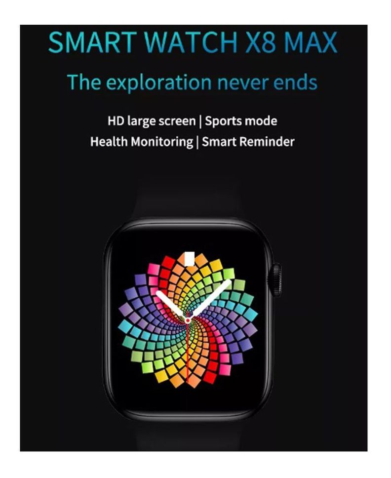 Reloj Inteligente Smartwatch Bluetooth X8 PRO MAX -4