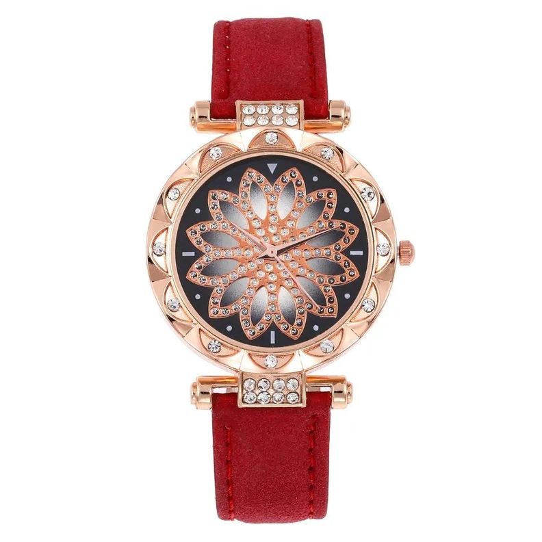 Set de lujo Exclusivo para Mujeres con Reloj Colgante Aros y Pulsera-0