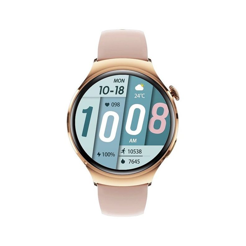 Smartwatch M11 Asistente de voz IA Resistente al agua Doble correa-2