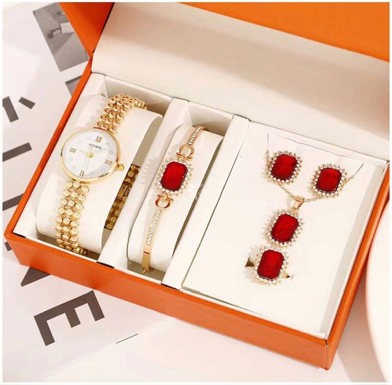Set de lujo Exclusivo para Mujeres con Reloj-1