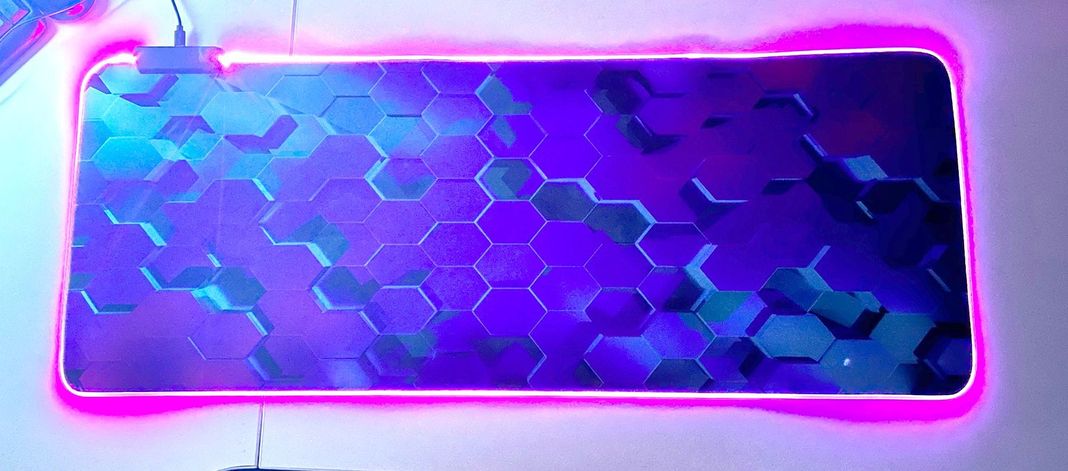 Mousepad Gamer Led RGB USB 80X30cm-1