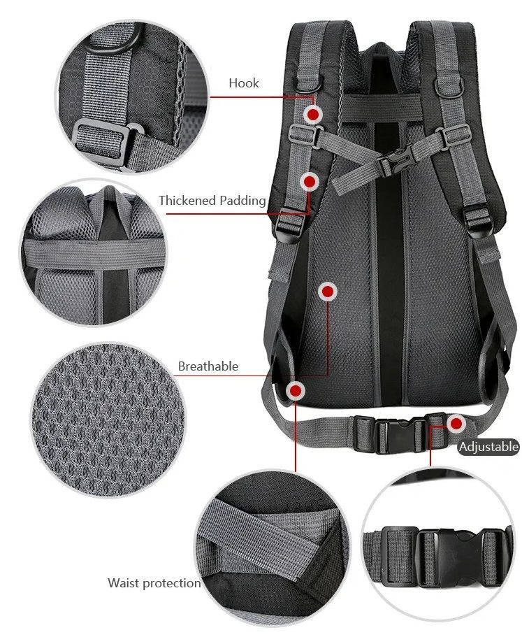 Mochila Multifuncional Outdoor impermeable-3