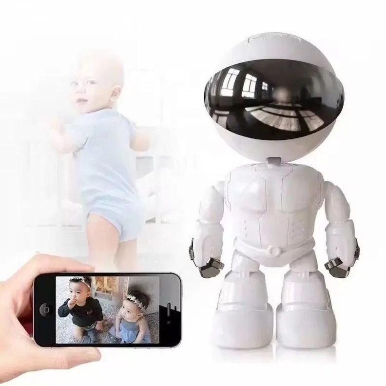 Cámara de Vigilancia Inteligente Robot Detección de Movimiento-3