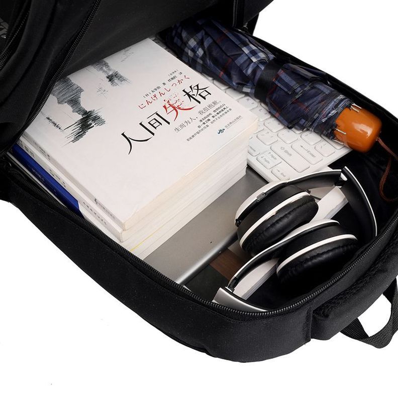 Mochila para Laptop impermeable con puerto USB-4
