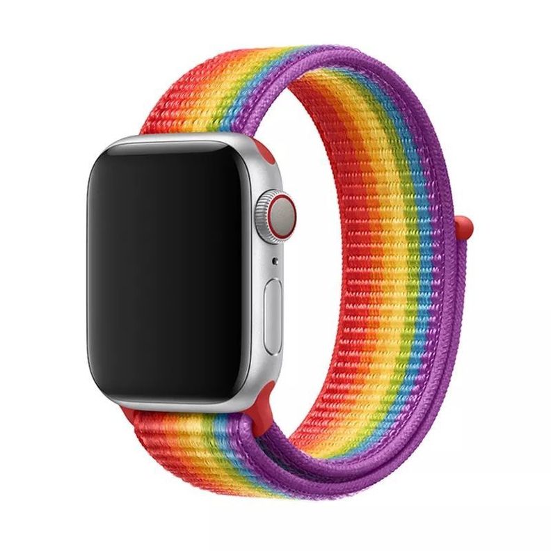 Correa para Apple Watch Nylon Velcro Todas Series-0