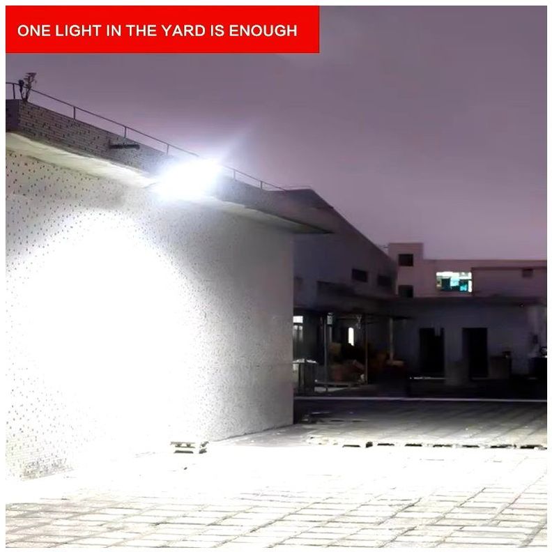 Lámpara Pared Solar Sensor de Movimiento Resistente al Agua Luz LED-3