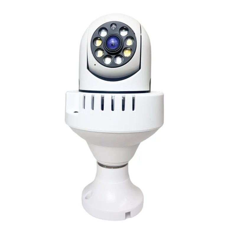 Cámara IP 360° Full HD Detector de Humo Alarma-0