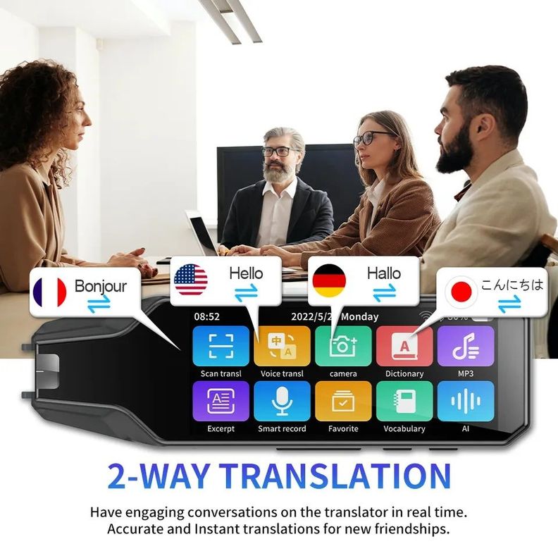 Lápiz Traductor Portátil Inteligente 134 Idiomas Escáner y Traductor-5