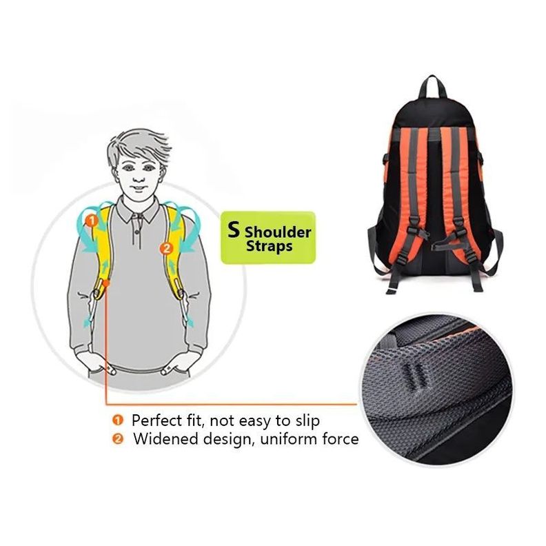 Mochila Multifuncional Outdoor impermeable viajes-5