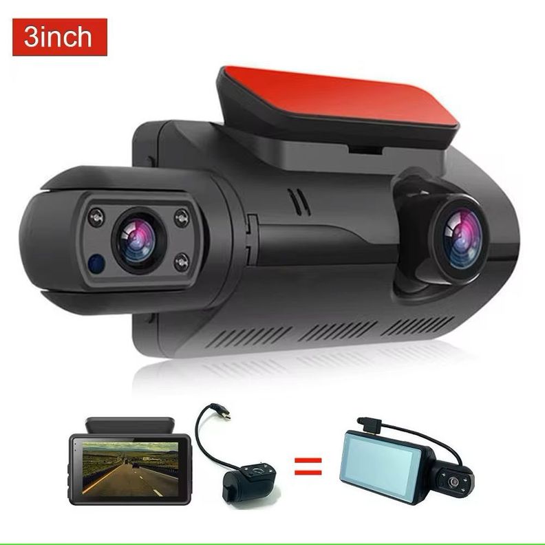 Dash Cam Modelo A68 Cámara Dual 1080P Amplio Ángulo de 150° Grabación Continua-3