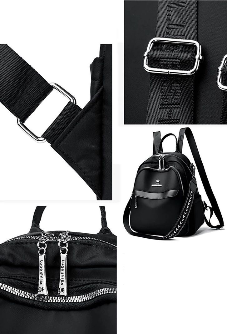 Mochila Cartera Bolso Juvenil Chic Elegante y Multifuncional-4