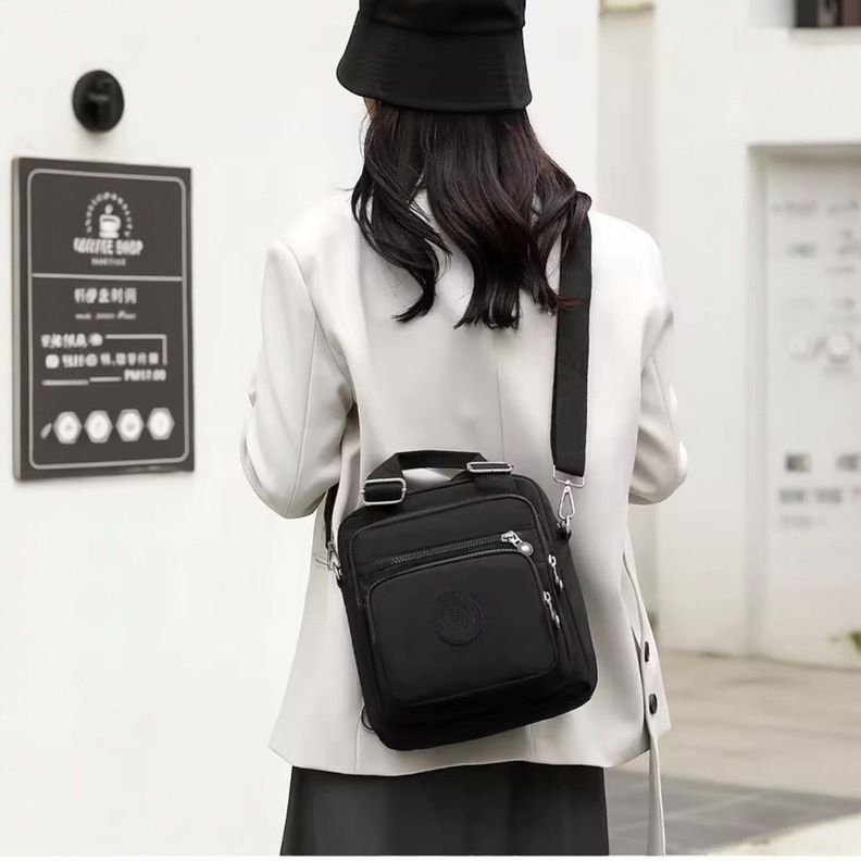 Mochila Bandolera Y Bolso Para Mujer Multiuso Impermeable-3