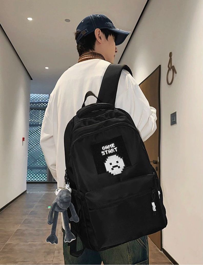 Mochila Bolso Juvenil Escolar Multifuncional Gran Capacidad 15L-1