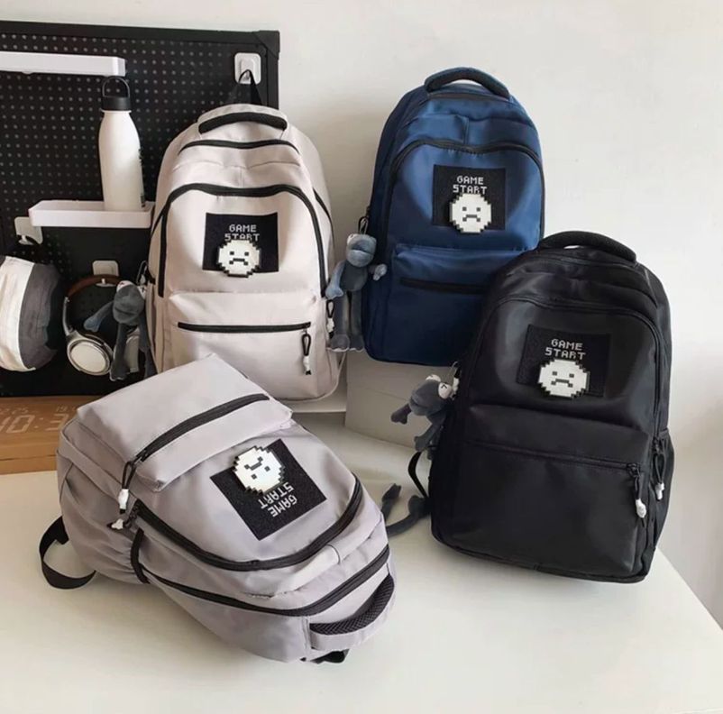 Mochila Bolso Juvenil Escolar Multifuncional Gran Capacidad 15L-4