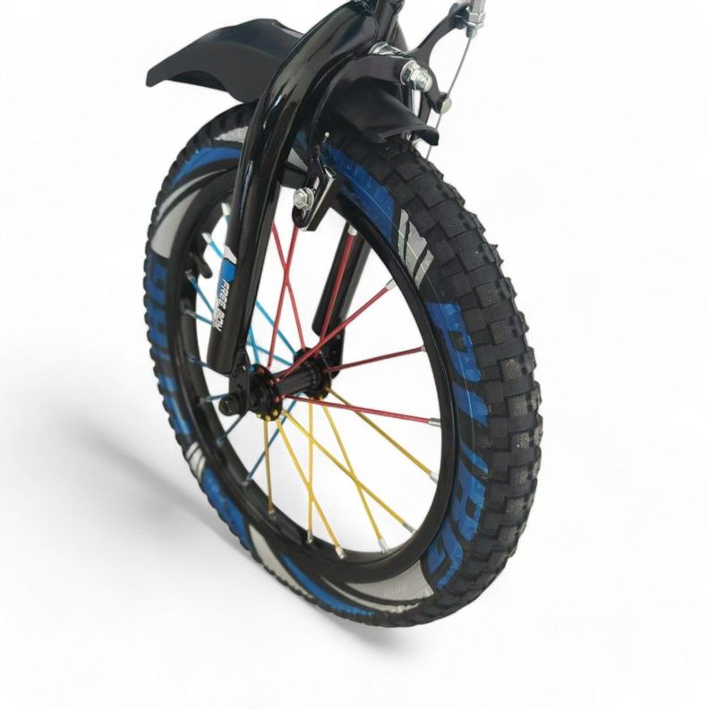Bicicleta Infantil Aro 16 Para Niños Y Niñas Rueda De Apoyo.-4