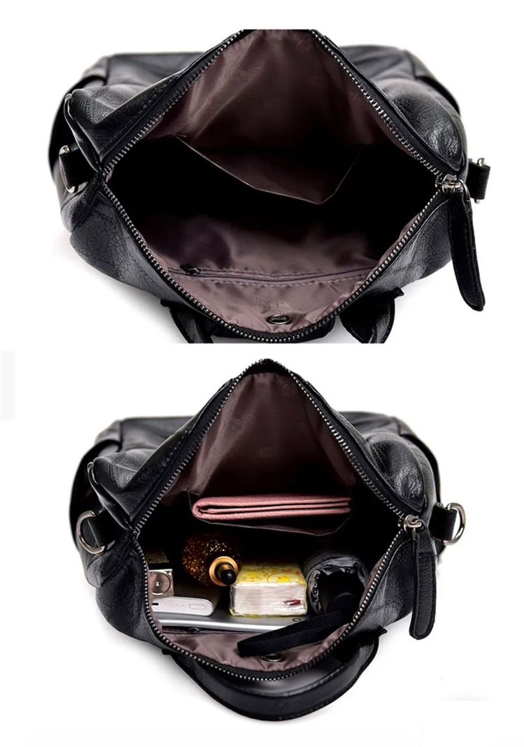 Mochila MOVAC Ultra Elegance Antirrobo para Mujer De Material Cuero PU -4