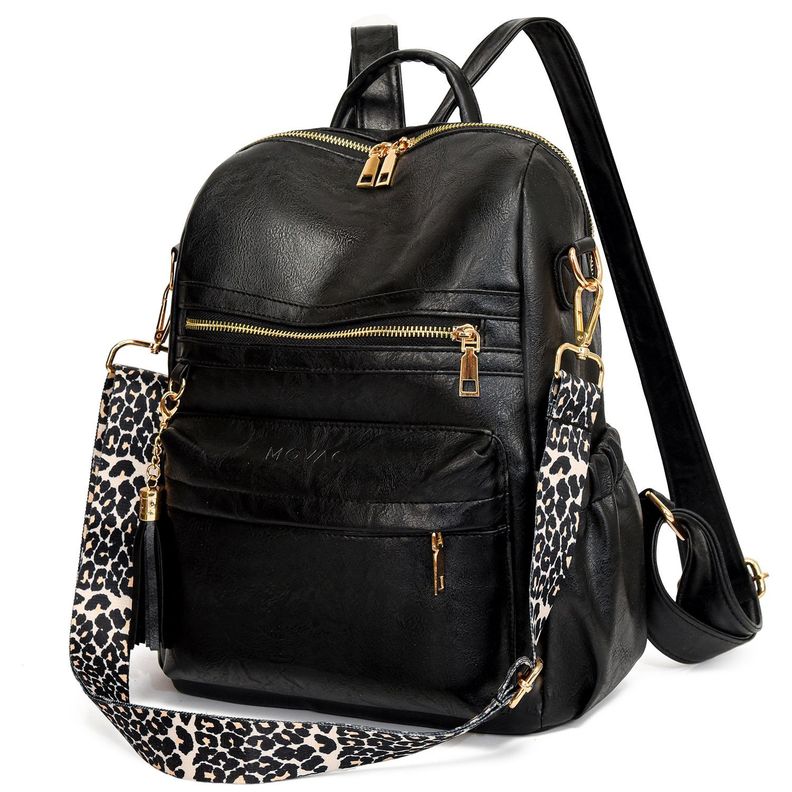 Mochila Cartera MOVAC Urban Chip Cuero PU Mujer a la Moda Multiuso-1