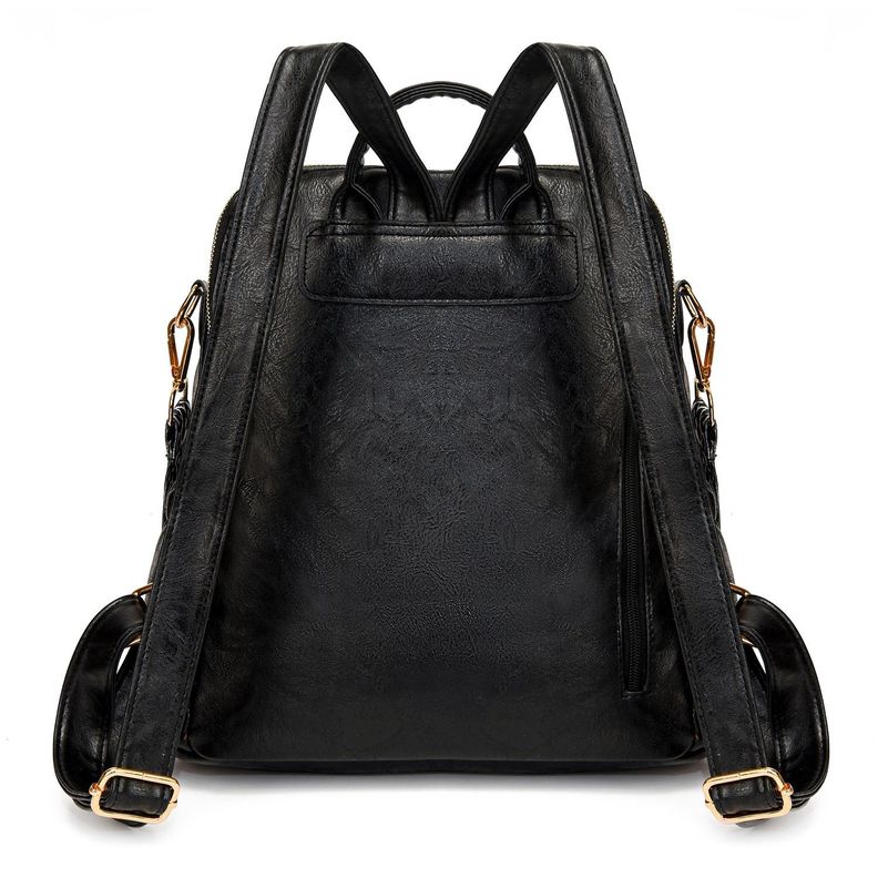 Mochila Cartera MOVAC Urban Chip Cuero PU Mujer a la Moda Multiuso-2