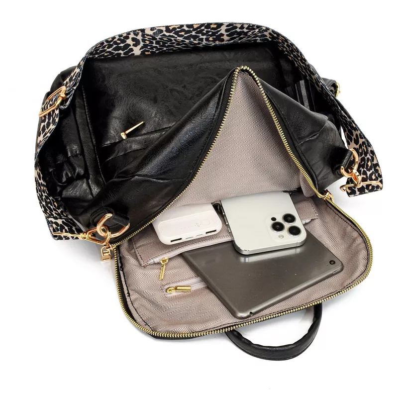 Mochila Cartera MOVAC Urban Chip Cuero PU Mujer a la Moda Multiuso-6