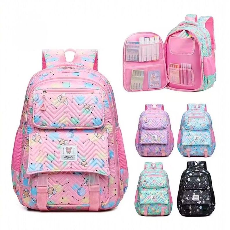 Mochila Escolar para Niña Estilo Kawaii Gran Capacidad Juvenil-3