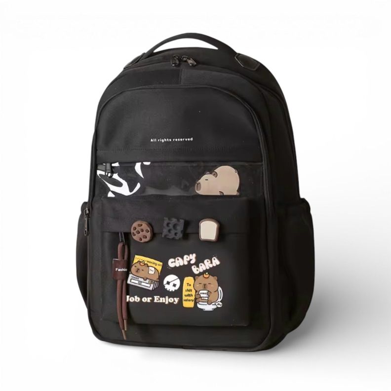 Mochila escolar Infantil Capibara 2026 para ni a y ni o capacidad 25L