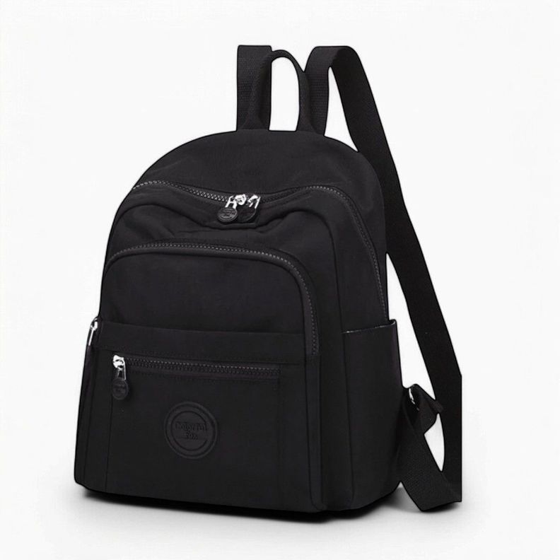Mochila Urbana Mujer Juvenil De Nylon Impermeable A La Moda-1