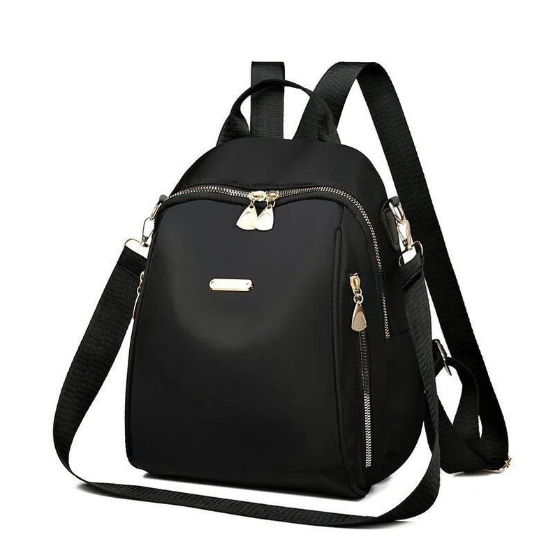 Mochila Cartera Bolso Juvenil de Mujer Impermeable Multifuncional-3