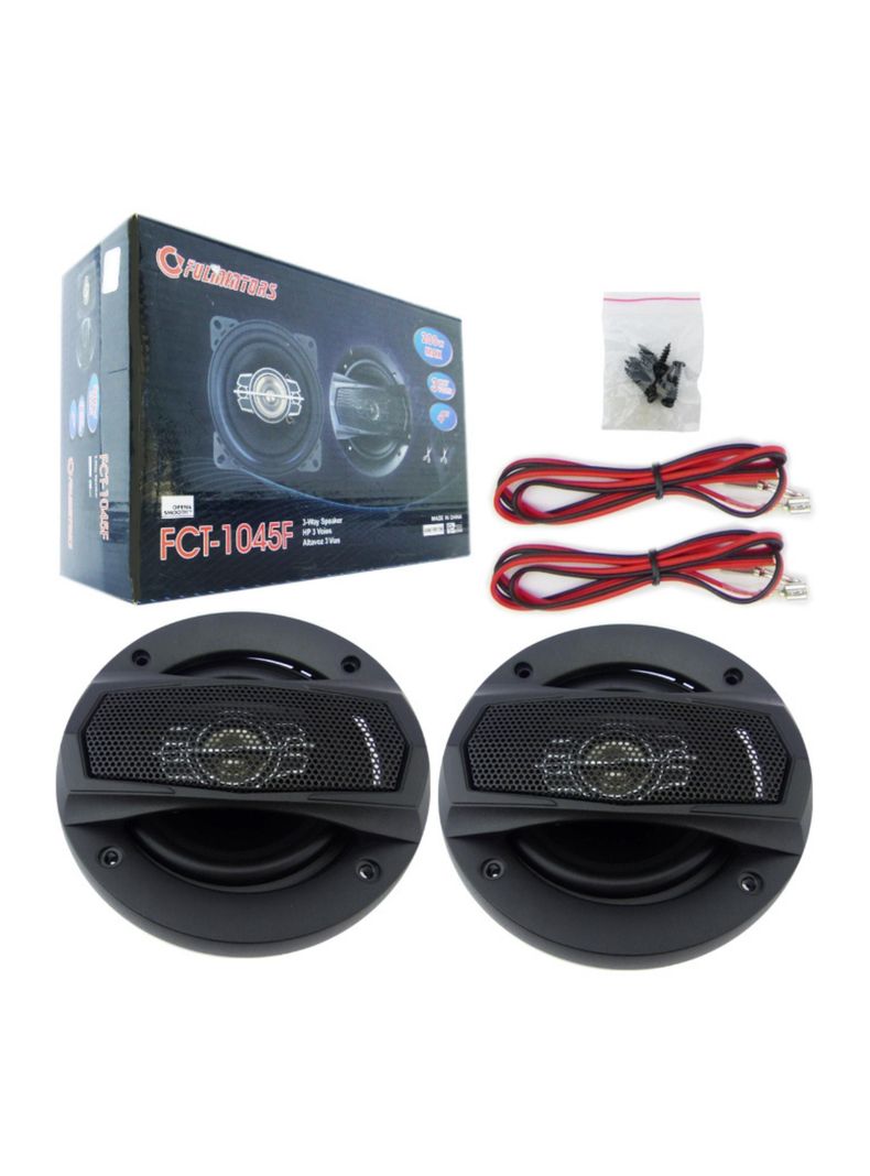 Parlantes De auto 4” Y 200Watt, Modelo Set X2 -1