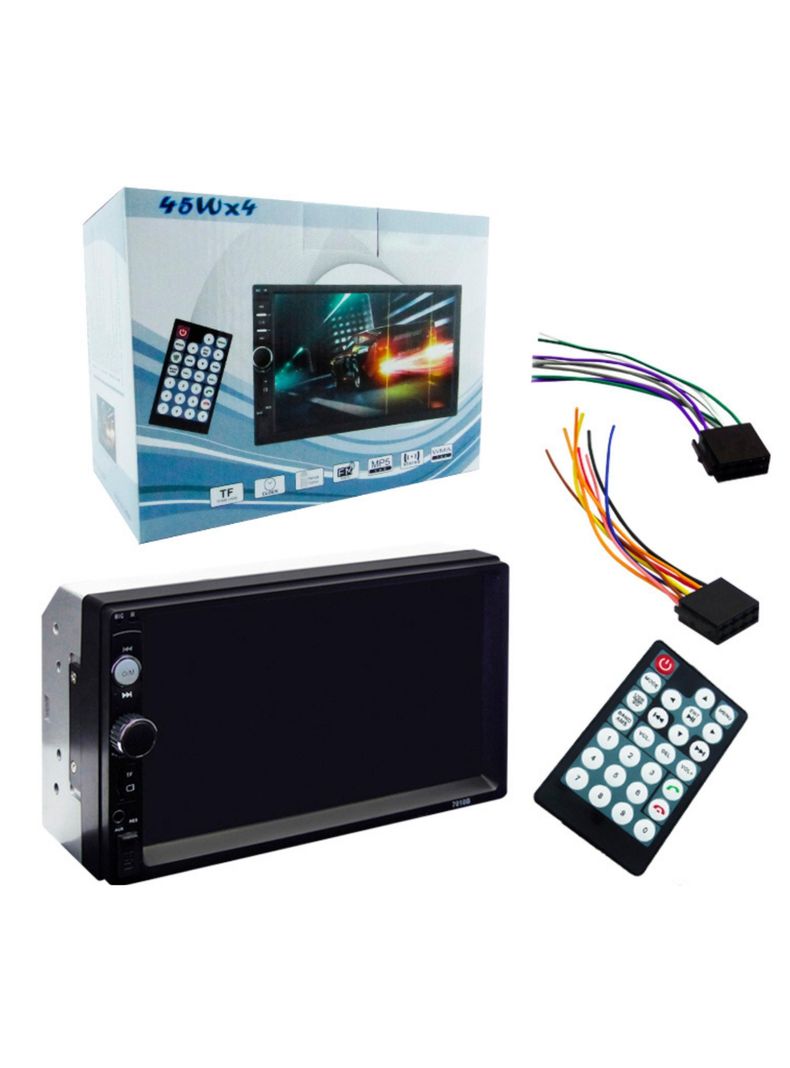 Radio 2din Pantalla Touch, HD 7”, USB Bluetooth, Mirror Link Control Remoto-2