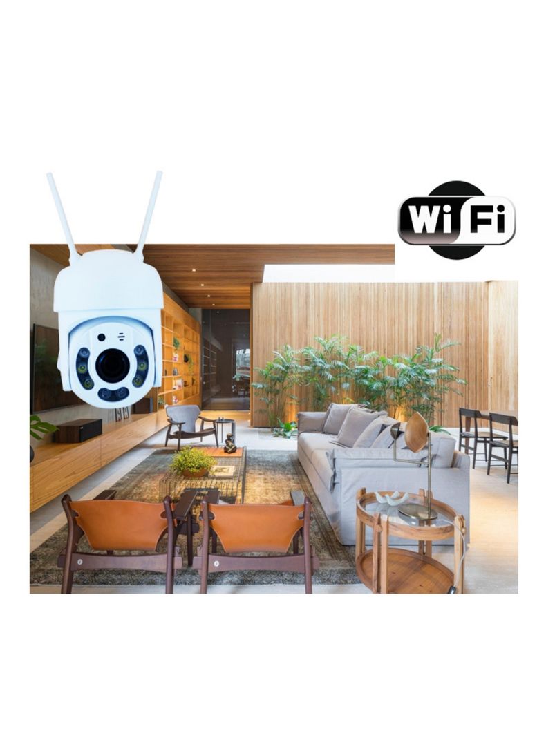 Camara WIFI Para Exteriores Con 8 LED Y Funcion De Seguimiento-1