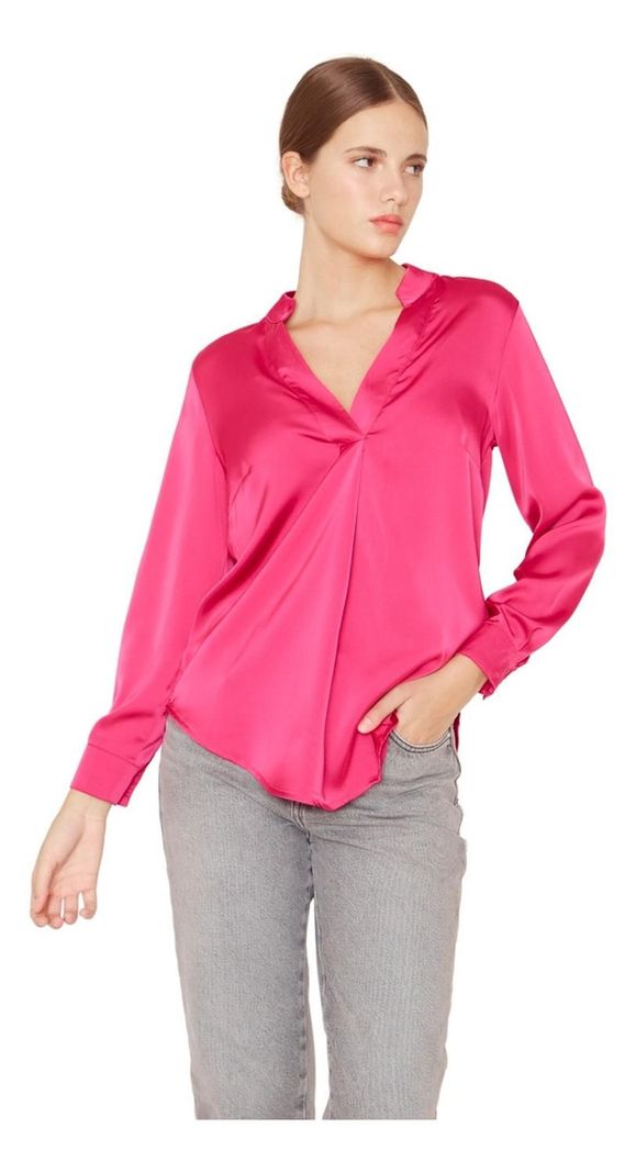 Blusa Lily Ii Fucsia Jacinta Tienda-1