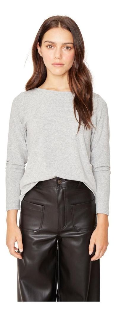 Polera Bianca Ii Gris Jacinta Tienda