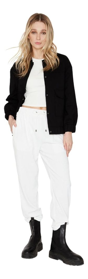 Pantalón Jogger Summer Blanco Jacinta Tienda-3