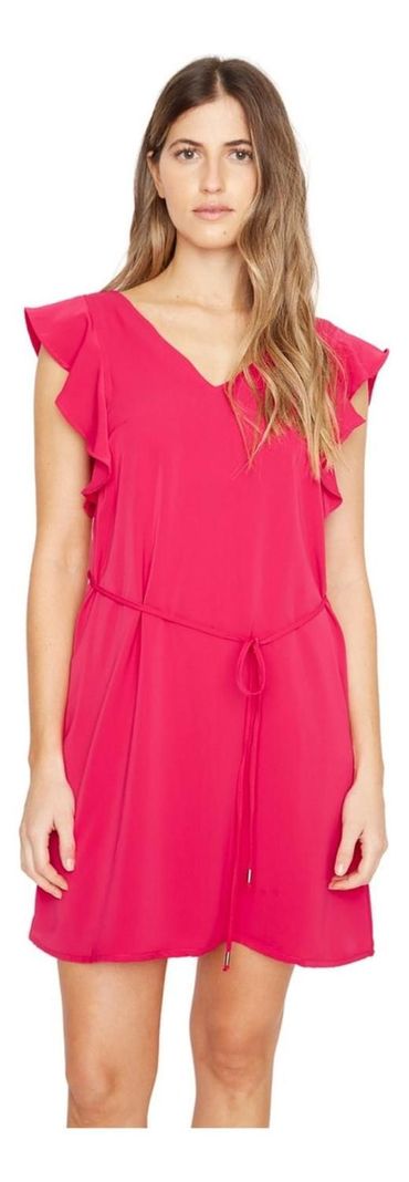 Vestido Zu Fucsia Jacinta Tienda-0
